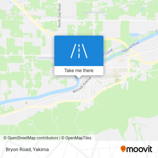 Bryon Road map