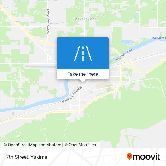 Mapa de 7th Street