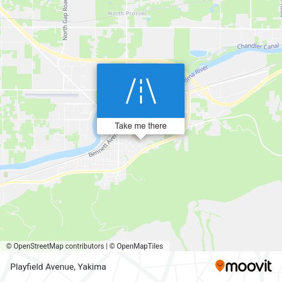 Mapa de Playfield Avenue