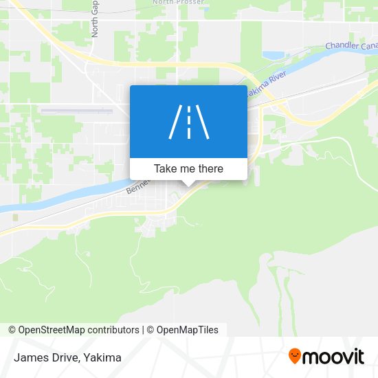 Mapa de James Drive