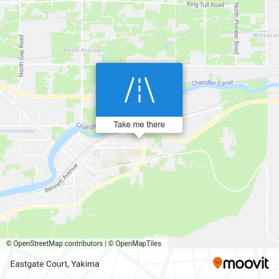 Mapa de Eastgate Court