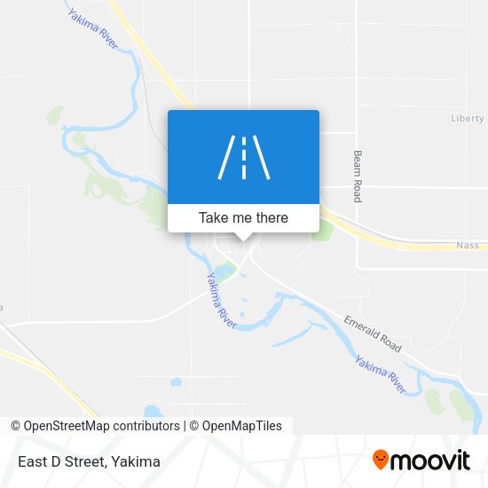 Mapa de East D Street