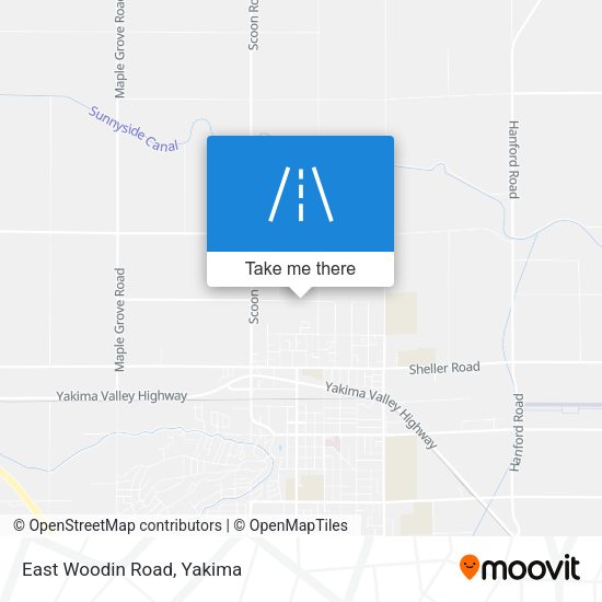 Mapa de East Woodin Road
