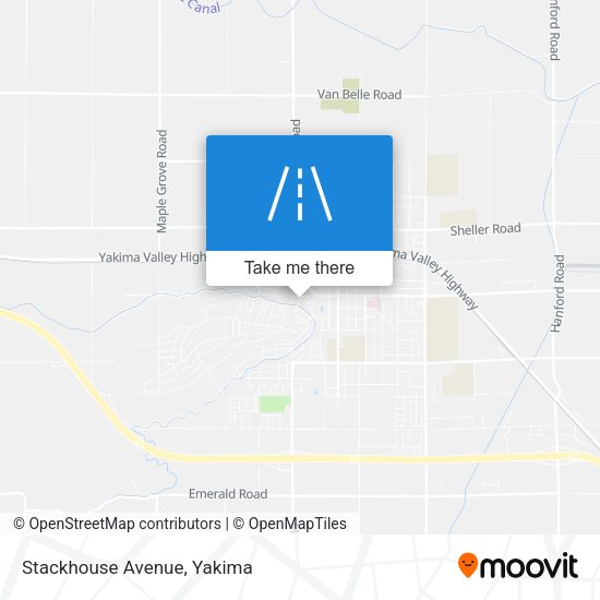 Mapa de Stackhouse Avenue