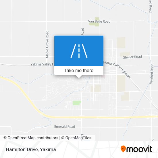 Mapa de Hamilton Drive
