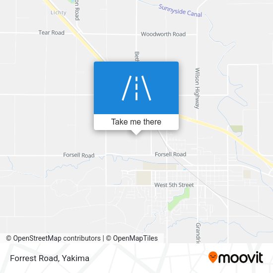 Mapa de Forrest Road