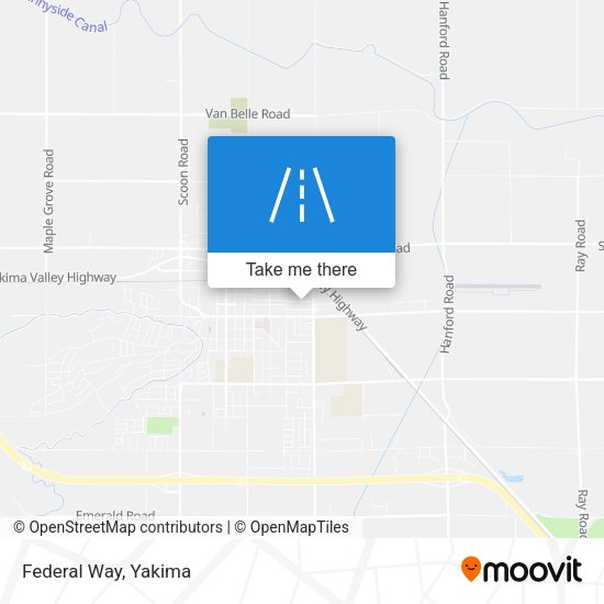 Mapa de Federal Way
