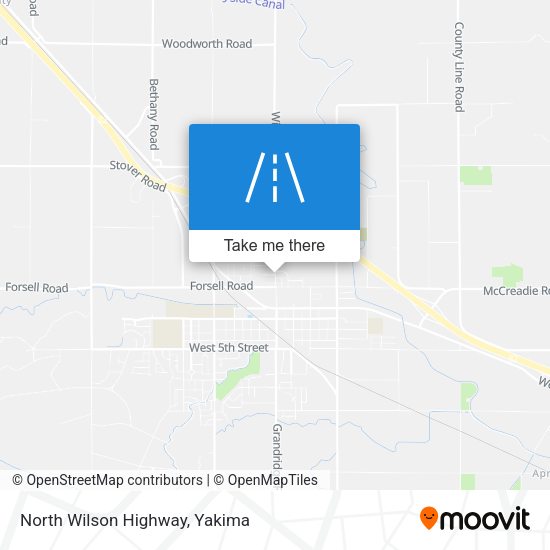 Mapa de North Wilson Highway