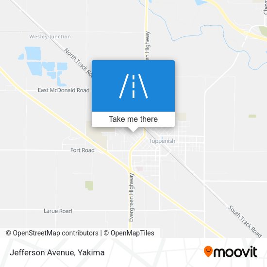 Jefferson Avenue map