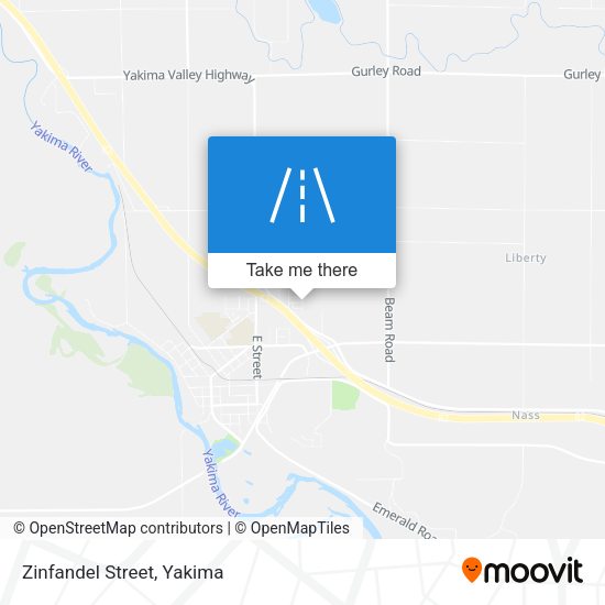 Mapa de Zinfandel Street