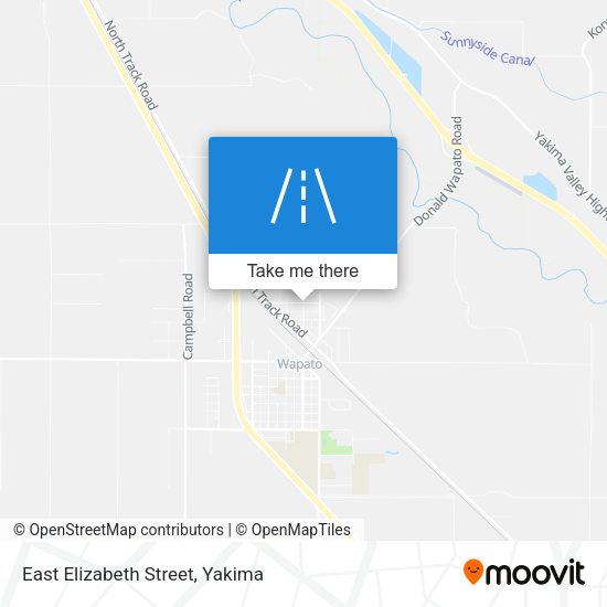 East Elizabeth Street map