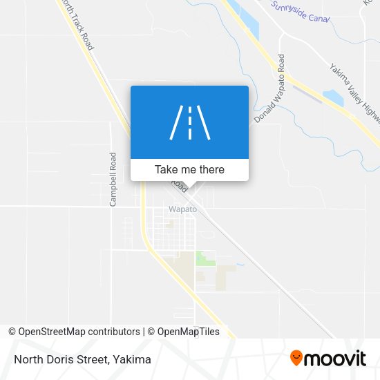 North Doris Street map