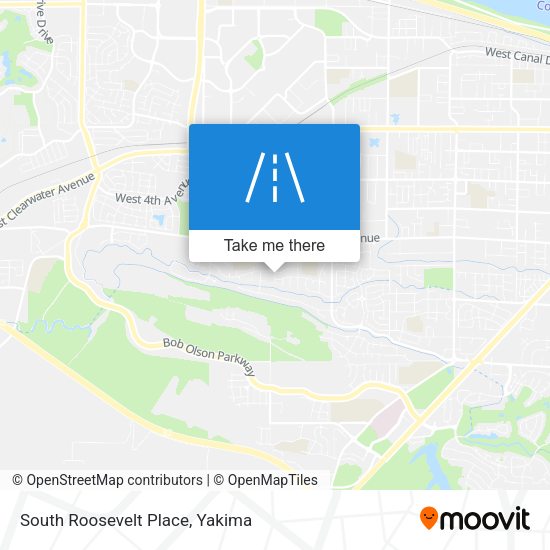 South Roosevelt Place map