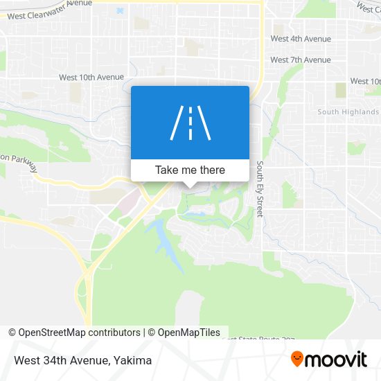 Mapa de West 34th Avenue