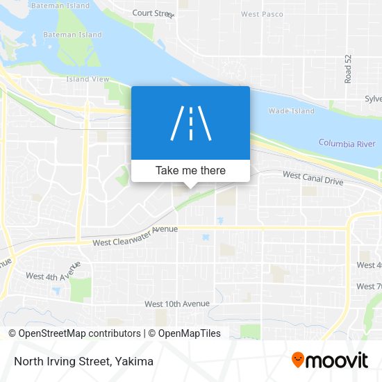 Mapa de North Irving Street