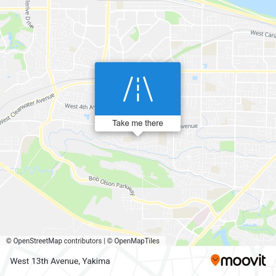 Mapa de West 13th Avenue