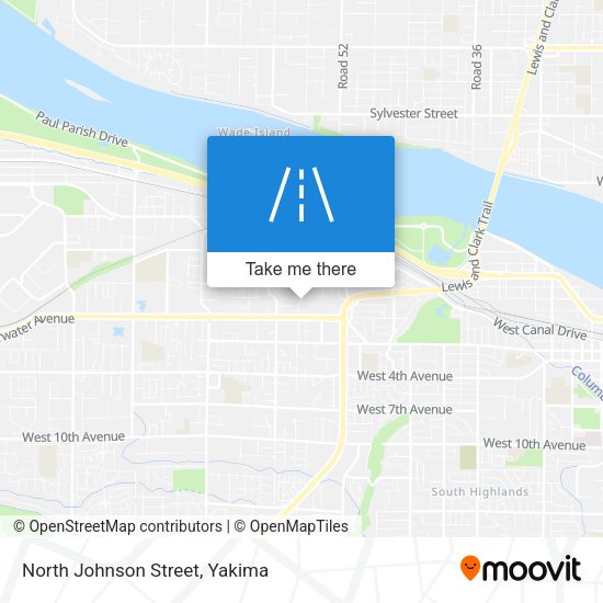 Mapa de North Johnson Street