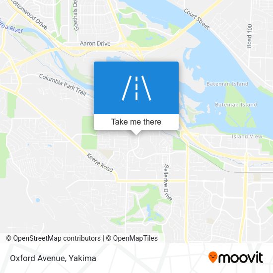 Mapa de Oxford Avenue