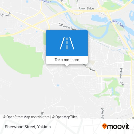 Mapa de Sherwood Street