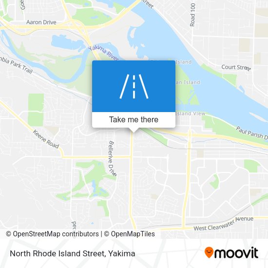 North Rhode Island Street map