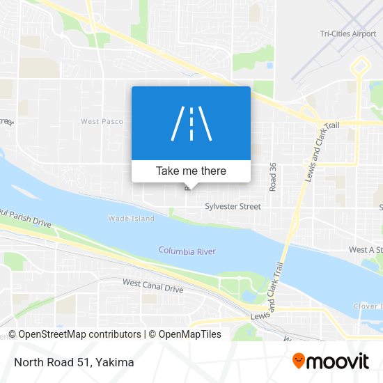 Mapa de North Road 51