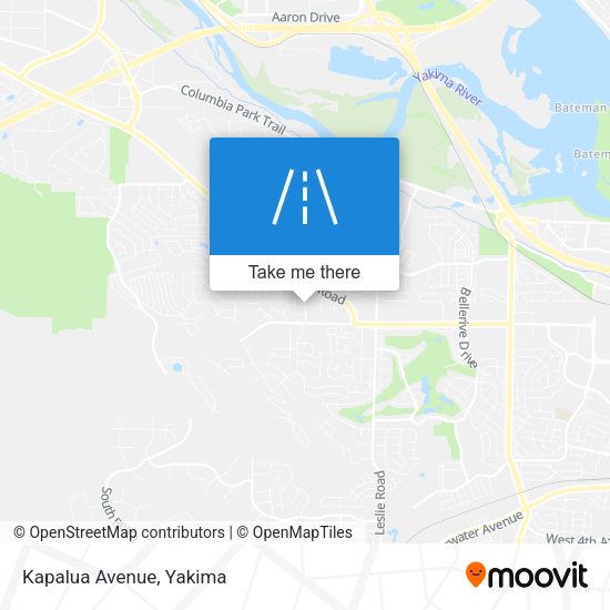 Mapa de Kapalua Avenue