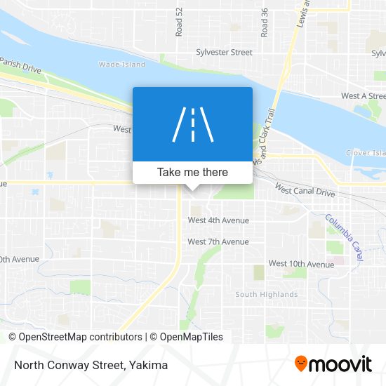Mapa de North Conway Street