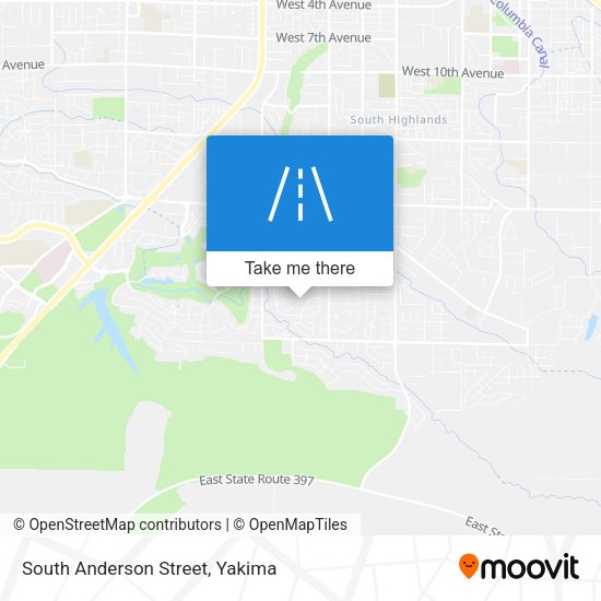 South Anderson Street map