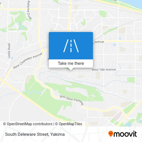 Mapa de South Deleware Street