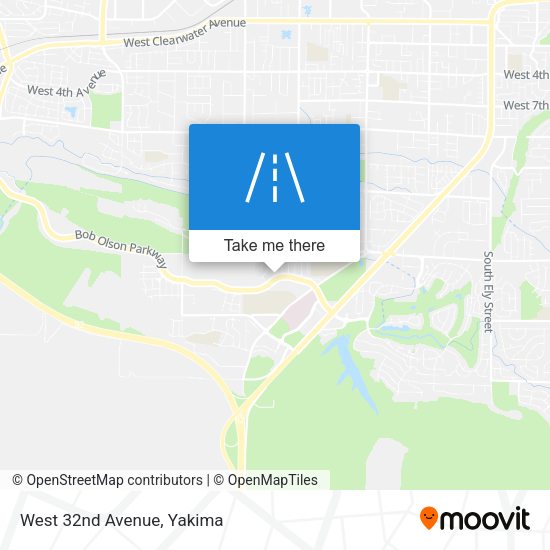 Mapa de West 32nd Avenue