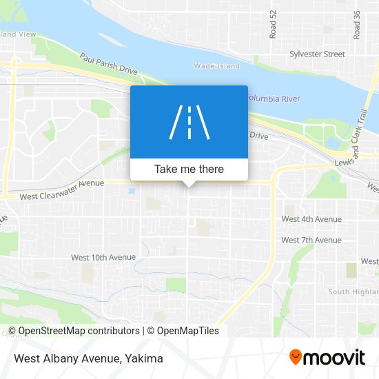 Mapa de West Albany Avenue