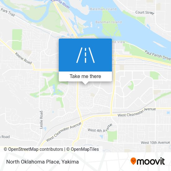 Mapa de North Oklahoma Place