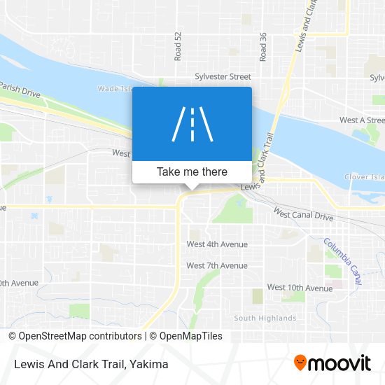 Mapa de Lewis And Clark Trail