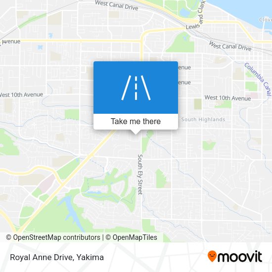 Mapa de Royal Anne Drive