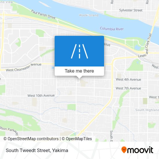 Mapa de South Tweedt Street