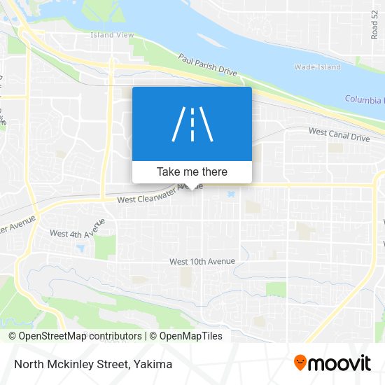 Mapa de North Mckinley Street