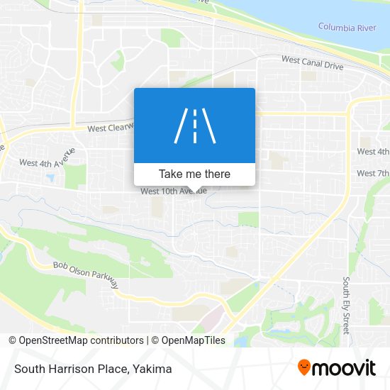 South Harrison Place map