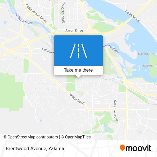 Mapa de Brentwood Avenue