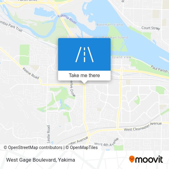 Mapa de West Gage Boulevard