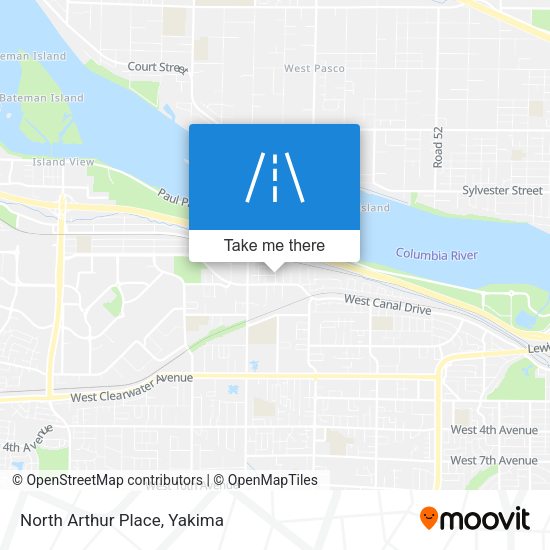 Mapa de North Arthur Place