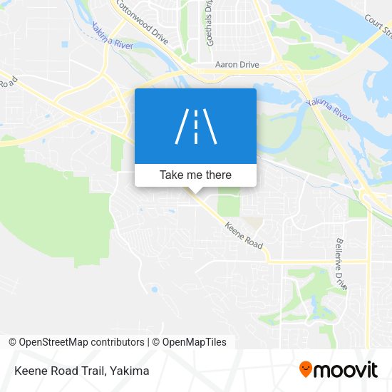 Mapa de Keene Road Trail
