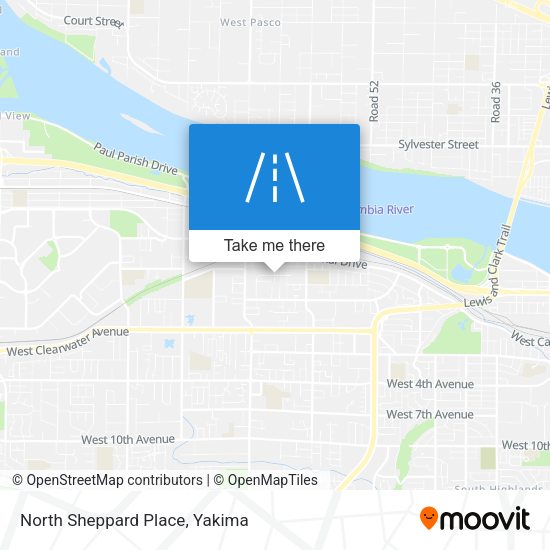 North Sheppard Place map