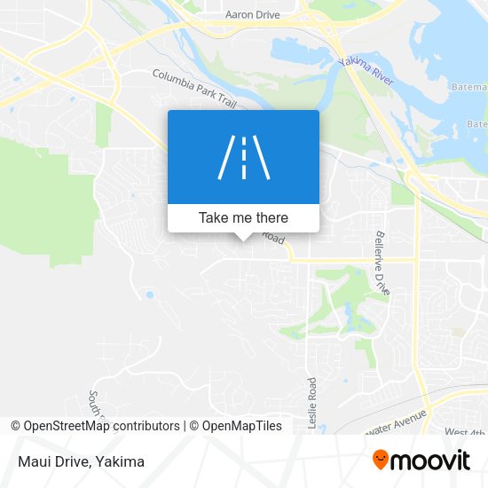 Mapa de Maui Drive