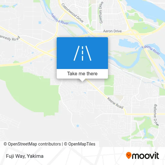 Fuji Way map