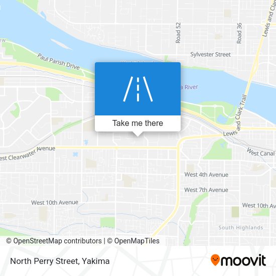 Mapa de North Perry Street