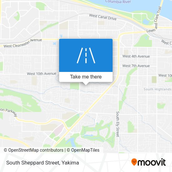 Mapa de South Sheppard Street