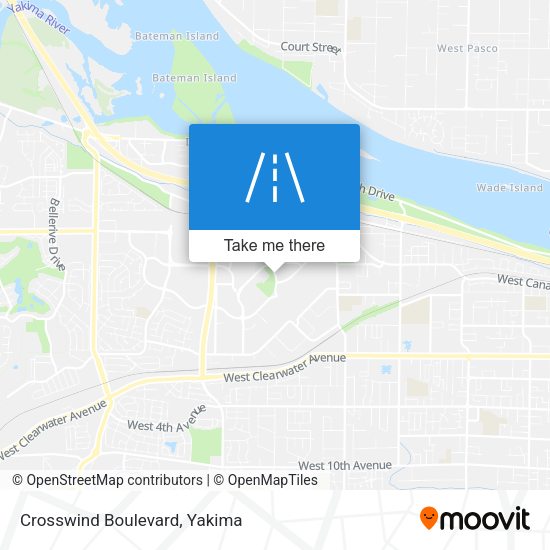 Mapa de Crosswind Boulevard