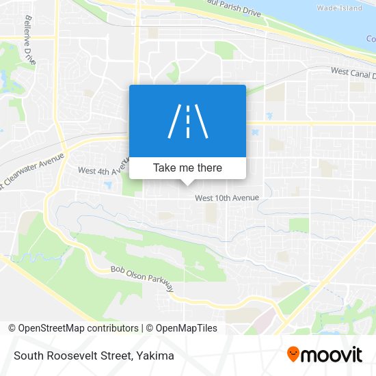 South Roosevelt Street map