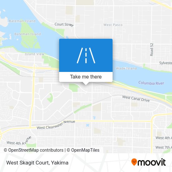Mapa de West Skagit Court