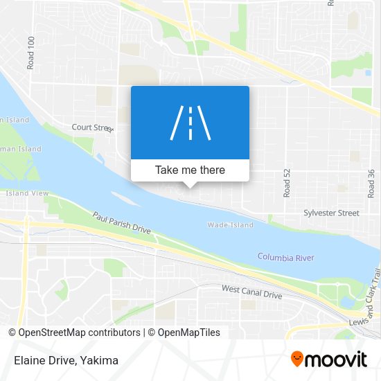 Mapa de Elaine Drive